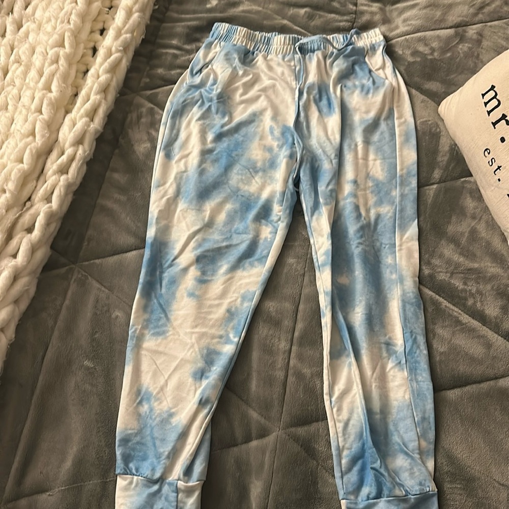 Tie dye joggers